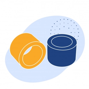 Втулка бронзовая 60 мм БрО5Ц5С5