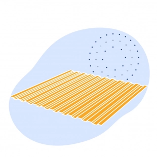 Профнастил универсальный НС60-0.55 12 м RAL 9003