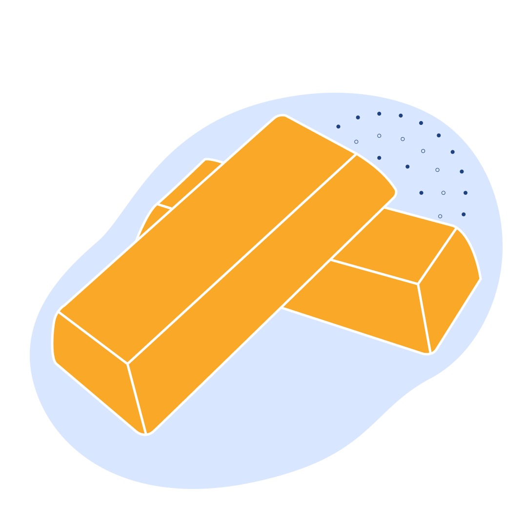 Слиток золота ЗлА-3 ГОСТ 28058-2015