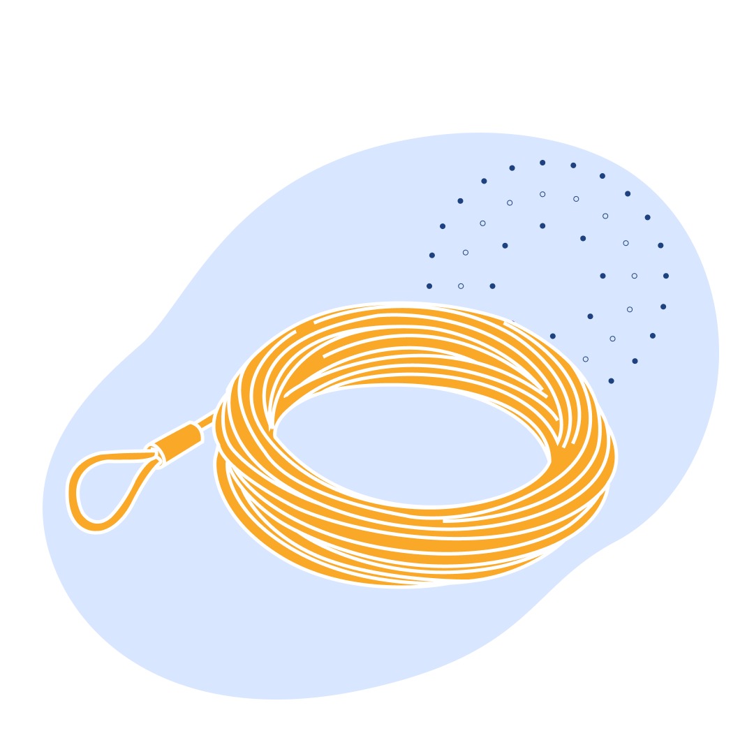 Канат двойной свивки ЛК-3 32 мм ГОСТ 7665-80