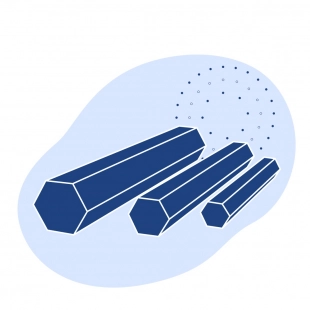 Шестигранник нержавеющий 70 мм AISI 321 ГОСТ 18968-73