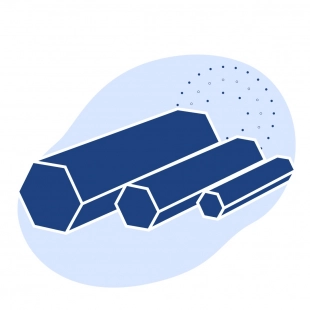 Шестигранник жаропрочный 63 мм ХН78Т