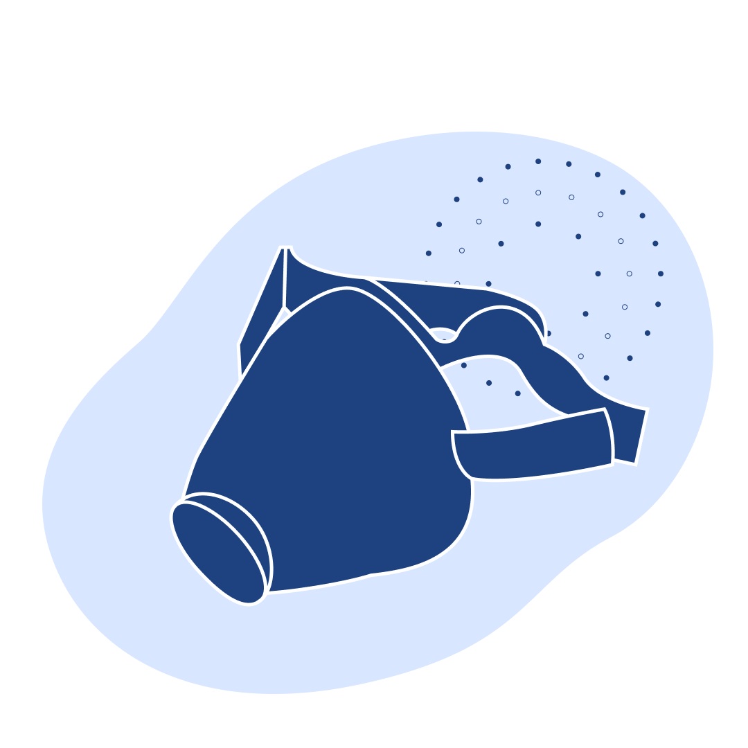 Полумаска Бриз-3201 со сменным фильтром A1B1E1P1 R D резина 0.35 кг